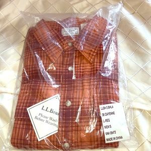 L. L. Bean men’s flannel